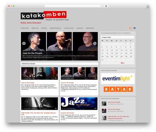 Lightbox 2 WordPress plugin - katakombentheater.de