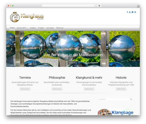 Ultimate widgets WordPress plugin - klanghausmedia.de