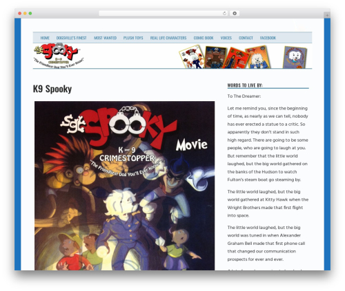 Jenny theme WordPress - k9spooky.com Jenny theme WordPress - k9spooky.com