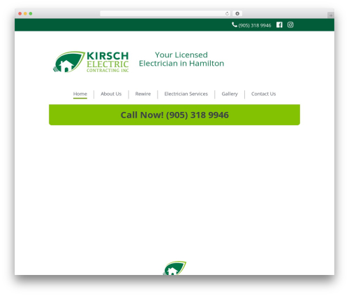 Laurel WordPress theme - kirschelectriccontracting.ca