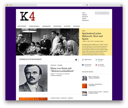 Sight K4 theme WordPress - kulturbureau.org