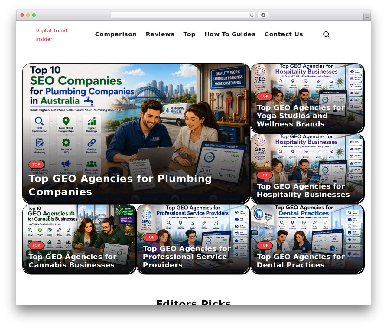 Sivan WordPress theme - digitaltrendinsider.com