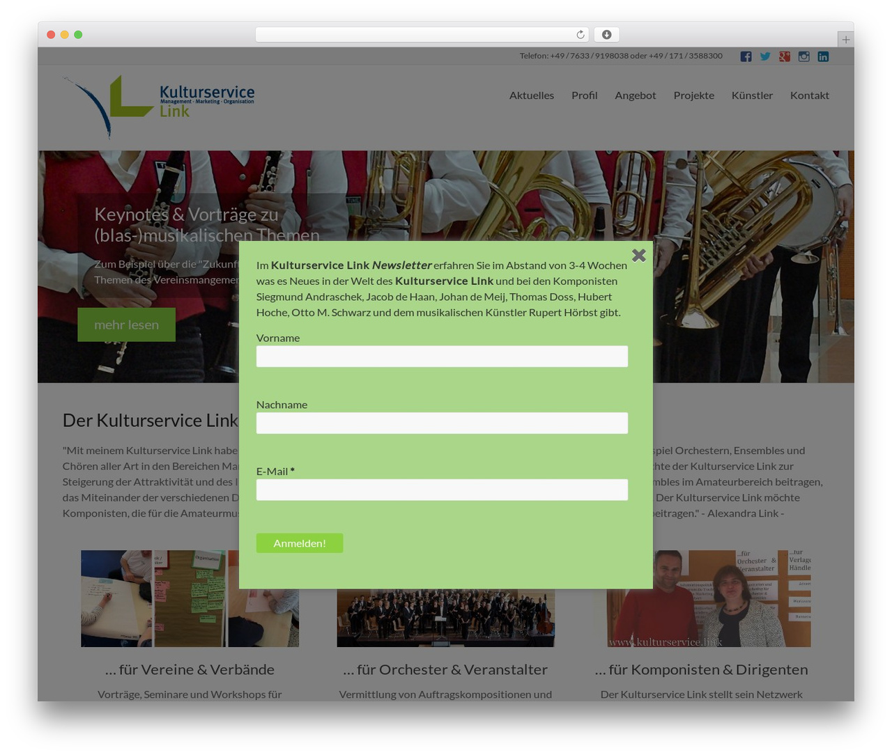 Spacious Pro WordPress theme - kulturservice.link