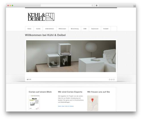 Swagger WordPress theme - kuehl-deibel.de