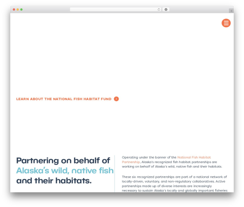 TailPress WordPress theme - www.alaskafishhabitat.org