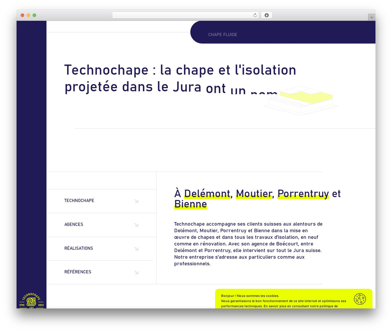Technochape top WordPress theme - technochape.ch