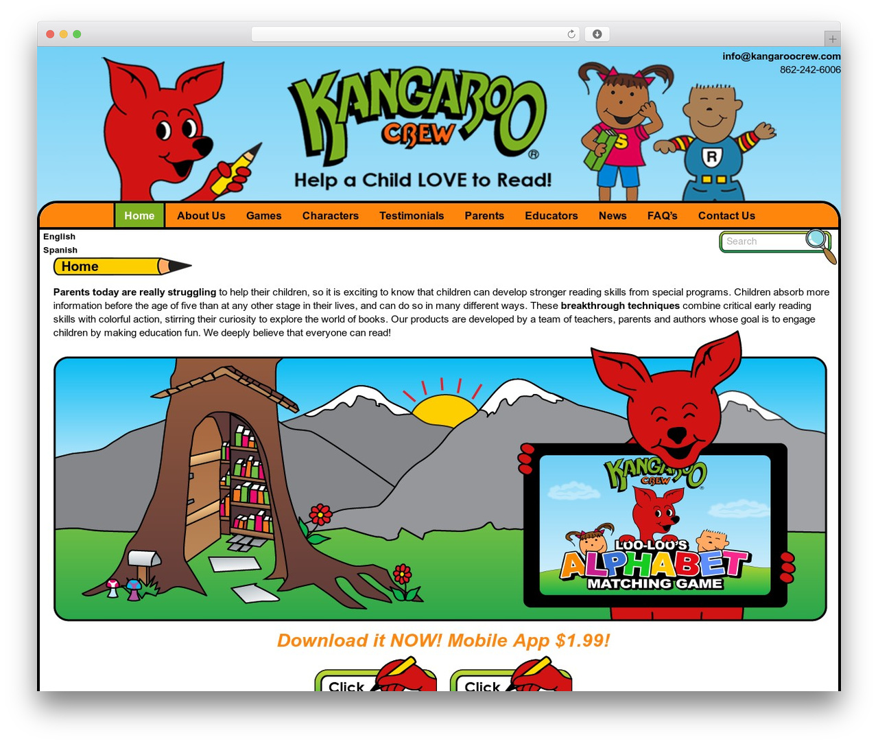 The Kangaroo Crew WordPress theme - kangaroocrew.com
