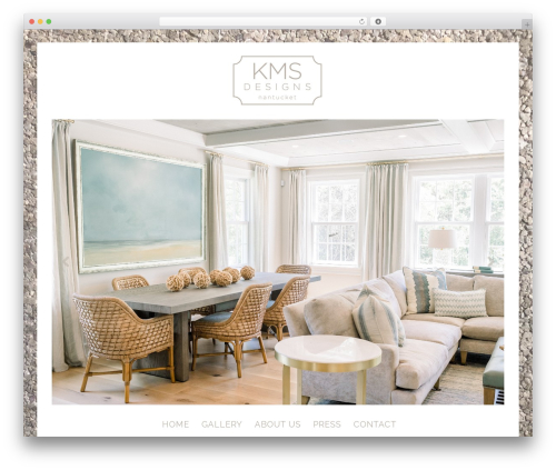 Theme Cyon top WordPress theme - kmsinteriordesign.com