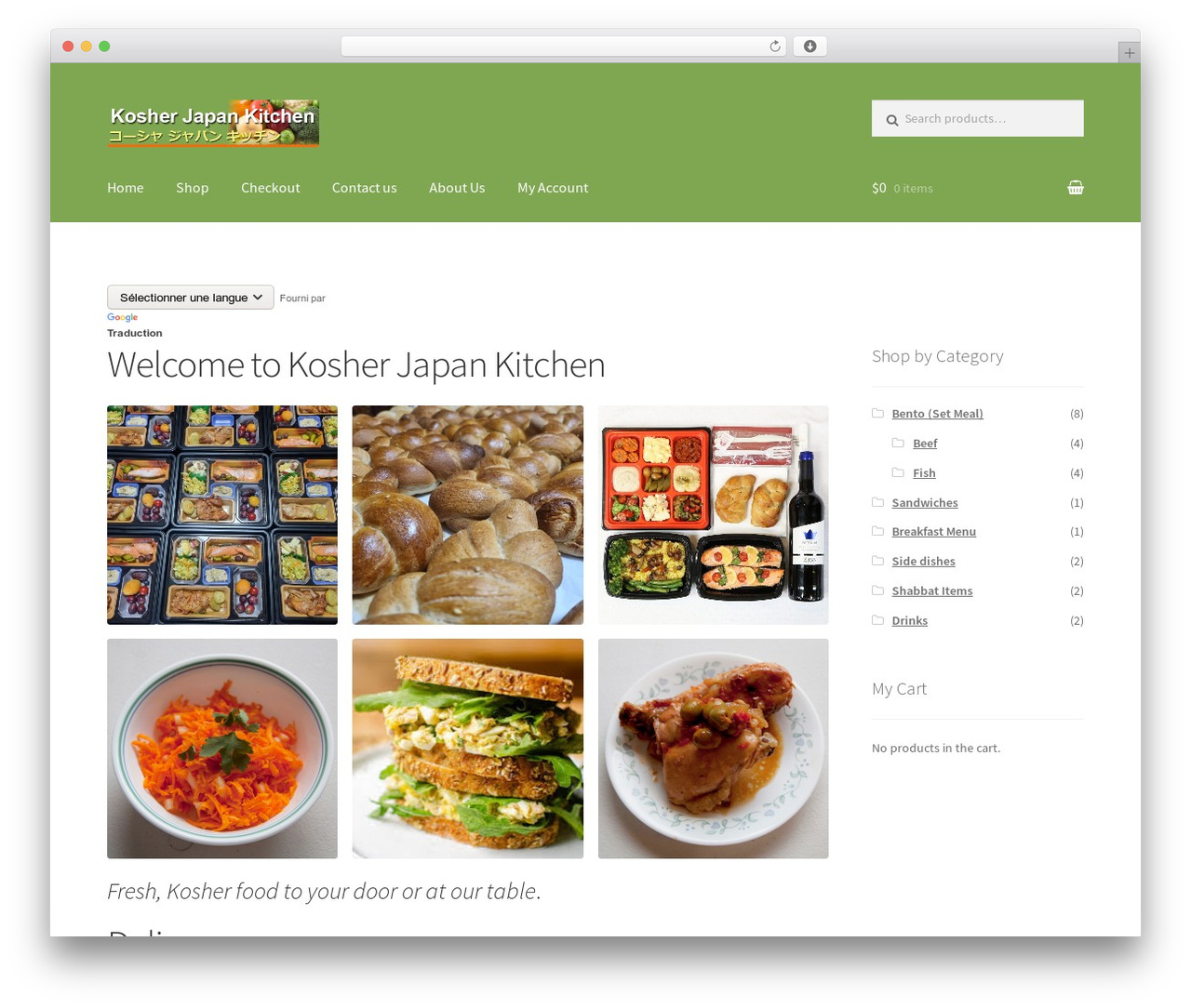 Theme WordPress Storefront - kosherdelica.com Theme WordPress Storefront - kosherdelica.com