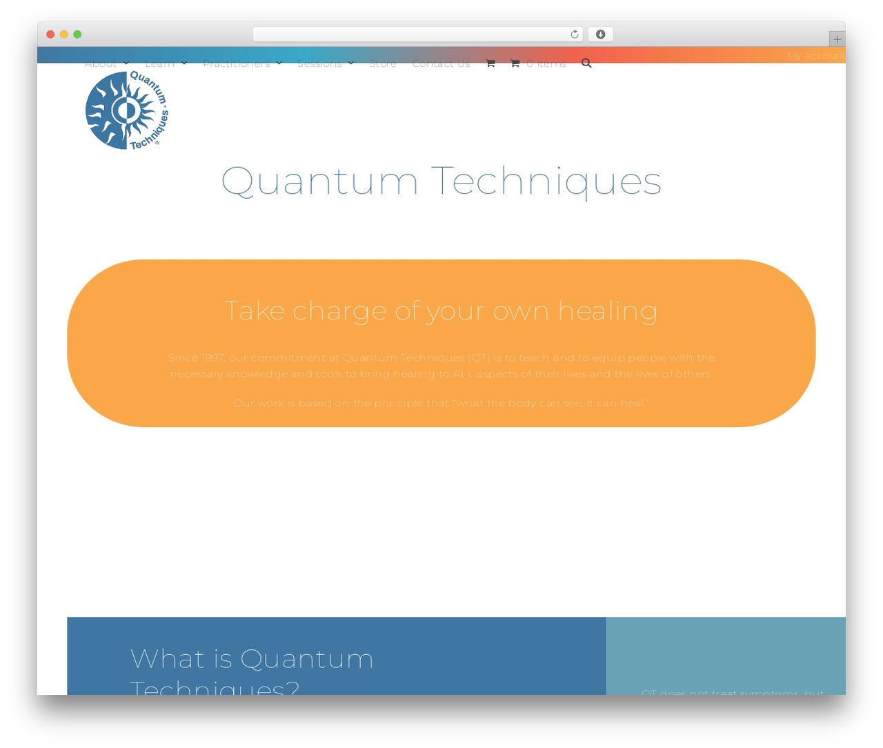Total Child Theme WordPress theme - quantumtechniques.com