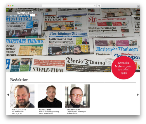 WebStrategy Dev Theme theme WordPress - snb.se