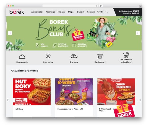 WordPress theme Bootstrap Sass Blank Theme - galeria-borek.pl