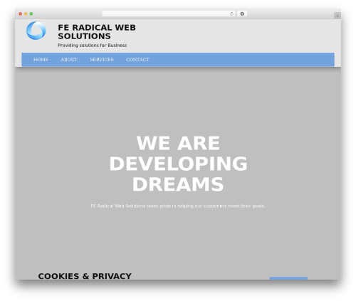 Nicepage WordPress plugin - feradicalweb.com
