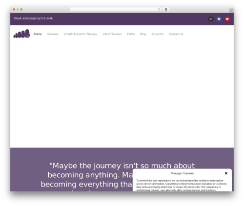 WordPress theme UiCore Pro - inspiring121.co.uk