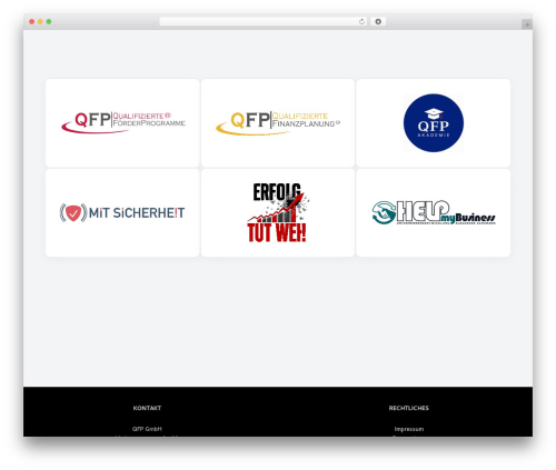 WordPress theme Astra - qfp-dienstleistung.de