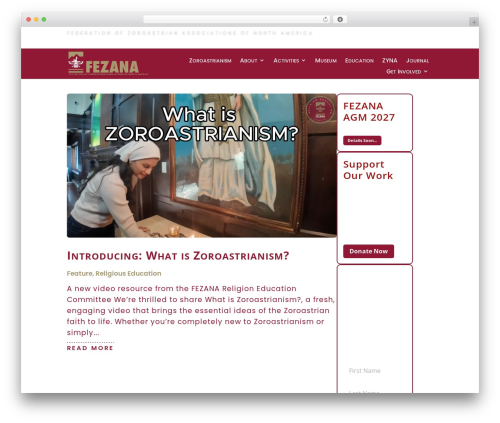 Yith donations for woocommerce premium WordPress plugin - fezana.org