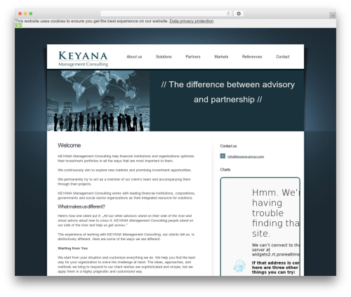 WordPress Theme Number top WordPress theme - keyana-consulting.com