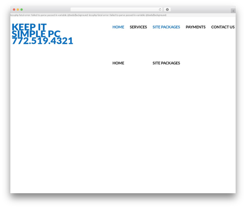 WordPress website theme cherry - keepitsimplepc.net