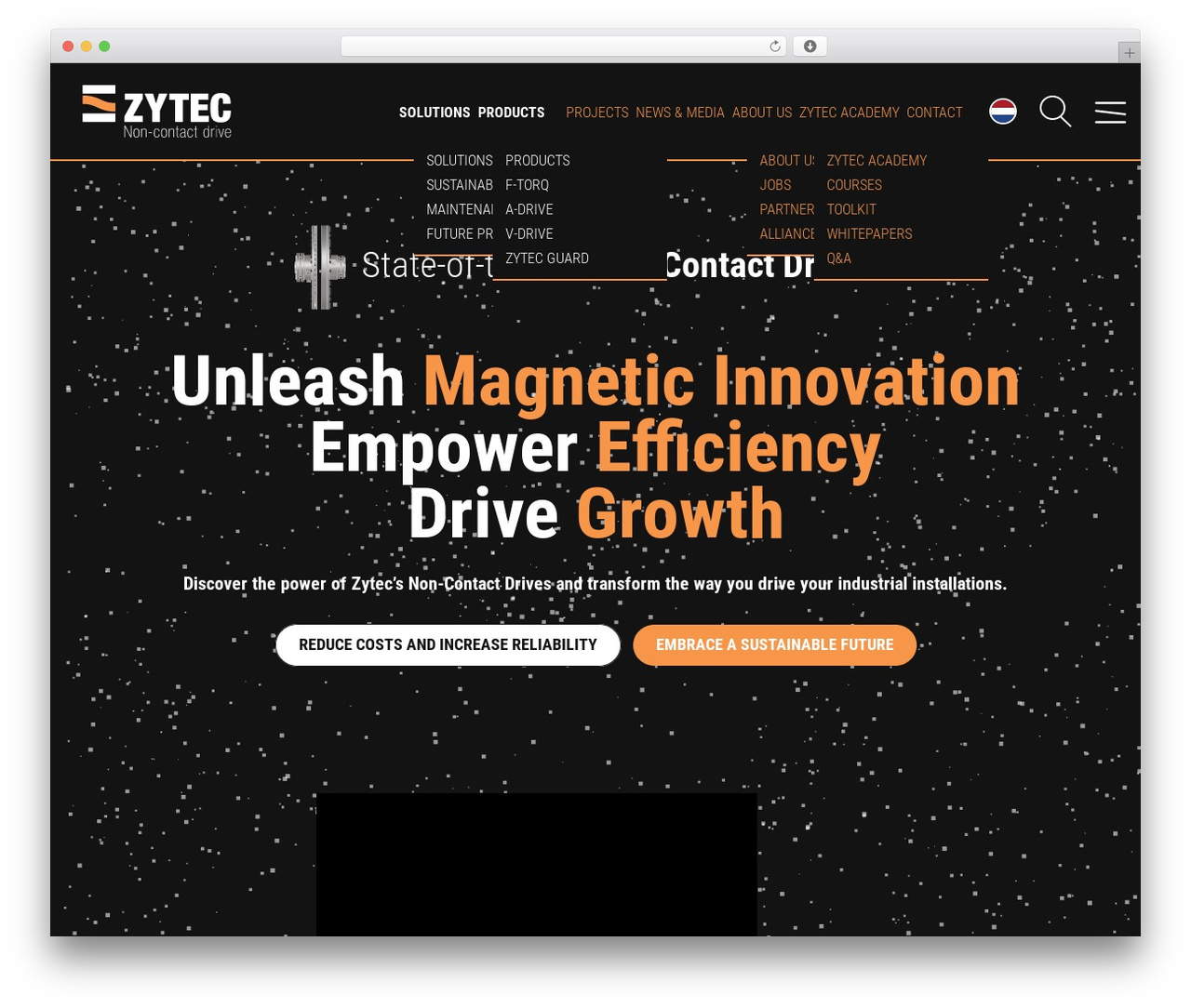 Zytec WordPress theme - www.zytec.eu