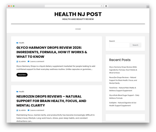 Amphibious WordPress theme - njpost.org Amphibious WordPress theme - njpost.org
