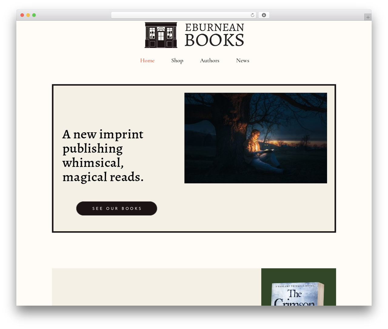 ChapterOne theme WordPress - eburneanbooks.com ChapterOne theme WordPress - eburneanbooks.com