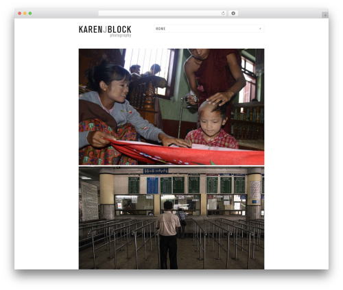 Cluster WordPress theme - karenjblock.com