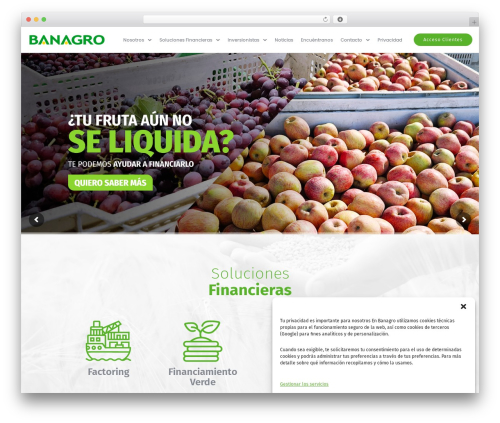 Be grid WordPress plugin - banagro.cl