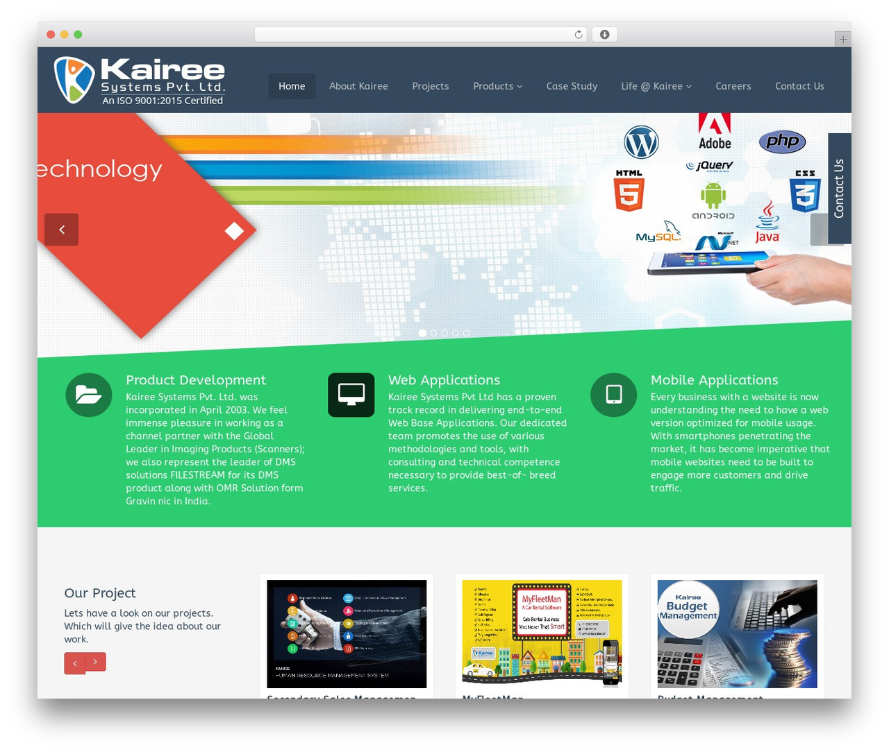 Flat Theme WordPress theme - kaireesystems.com Flat Theme WordPress theme - kaireesystems.com