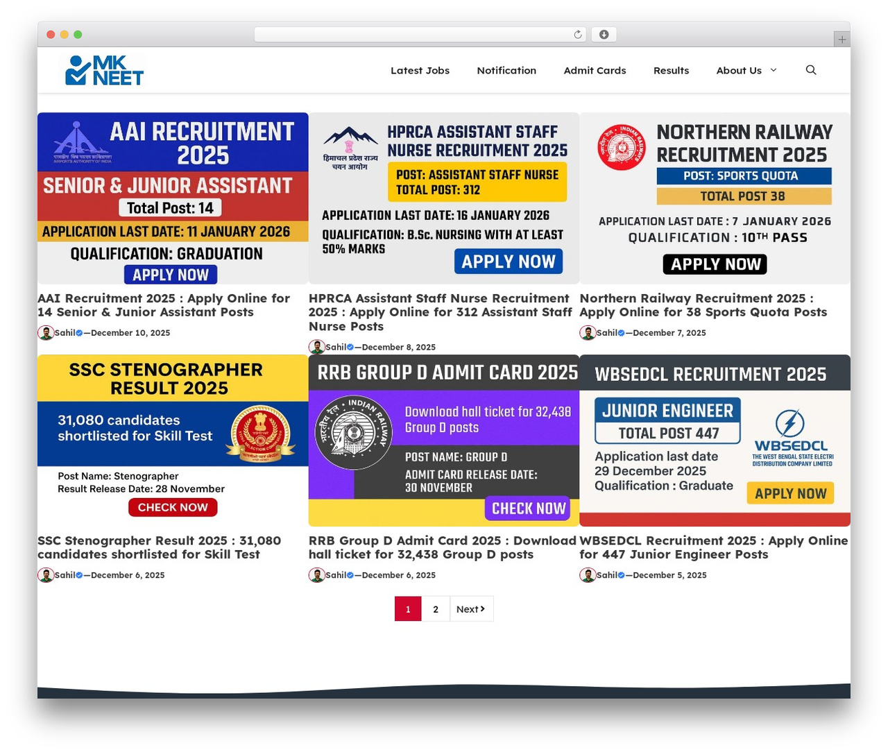 GeneratePress theme WordPress - mkneet.in