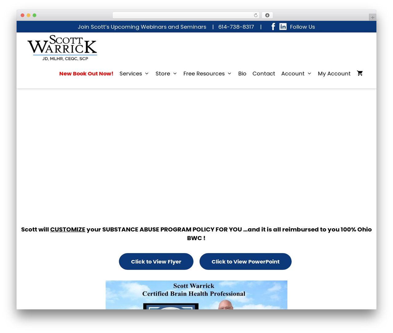 GeneratePress WordPress theme - scottwarrick.com