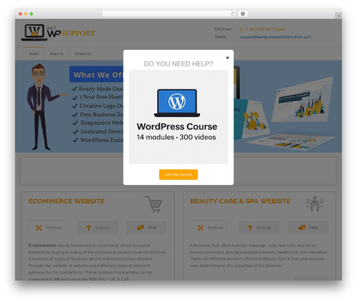 Wp fancyfaq WordPress plugin - wordpresswebsiteportfolio.com