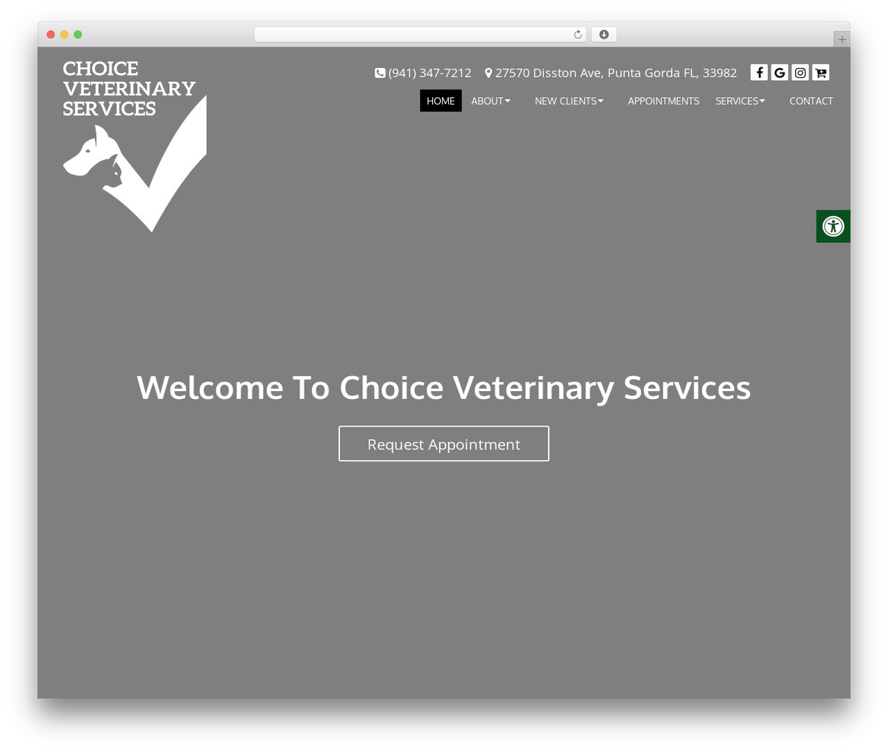 Parent Theme WordPress website theme - choicevetservices.com