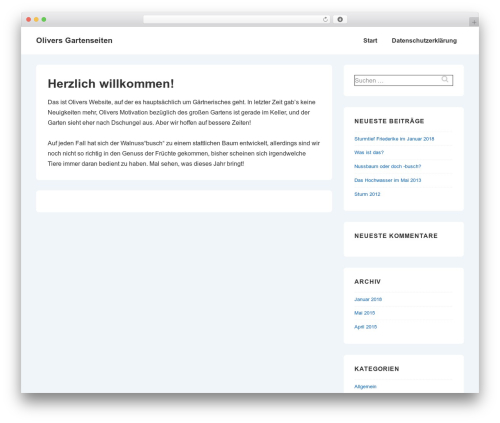 Responsive WordPress theme design - kullnick.de