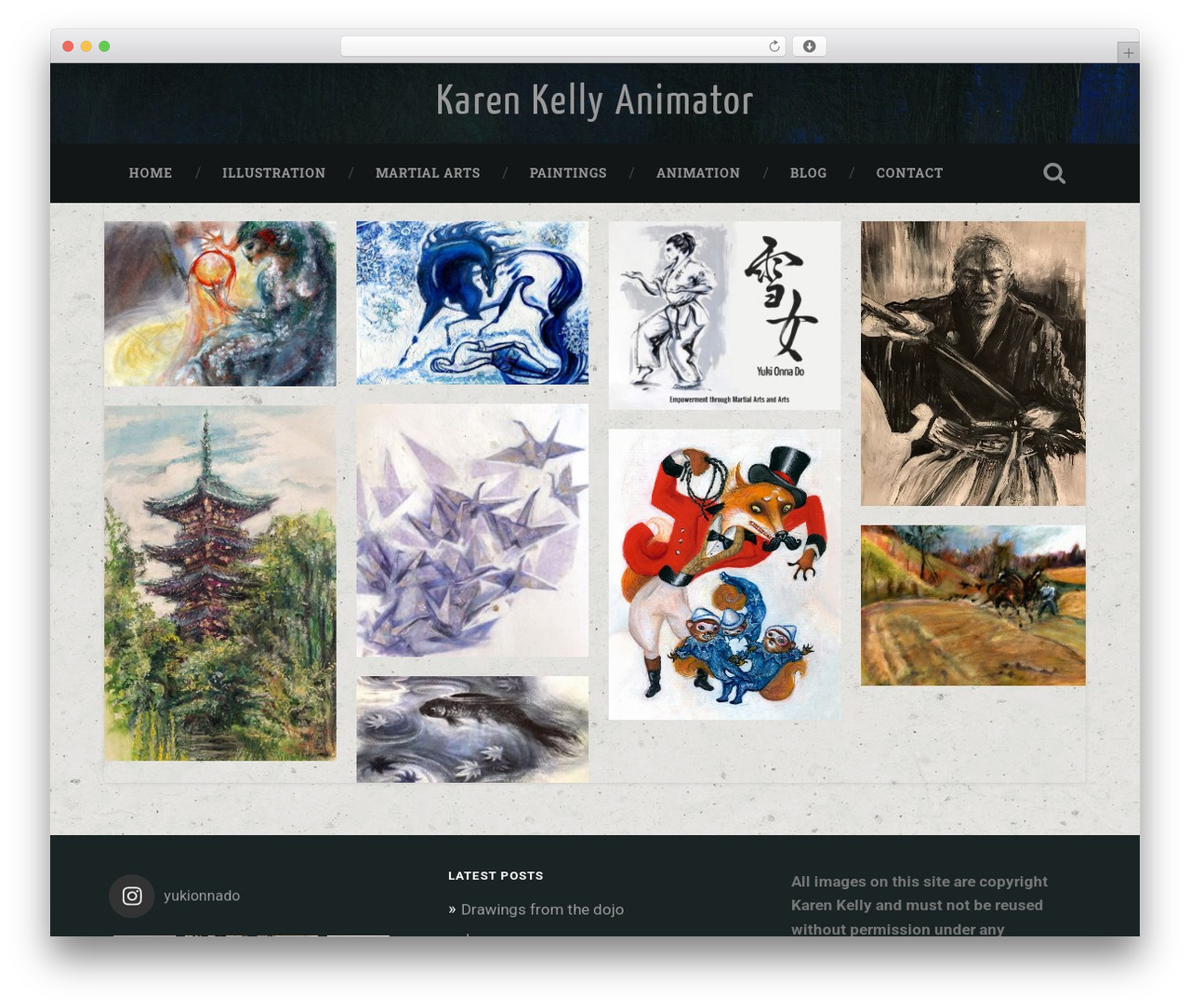 Theme WordPress Baskerville - karenkellyanimator.com Theme WordPress Baskerville - karenkellyanimator.com