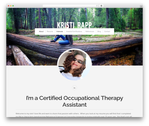 Theme WordPress Profile - kristirapp.com