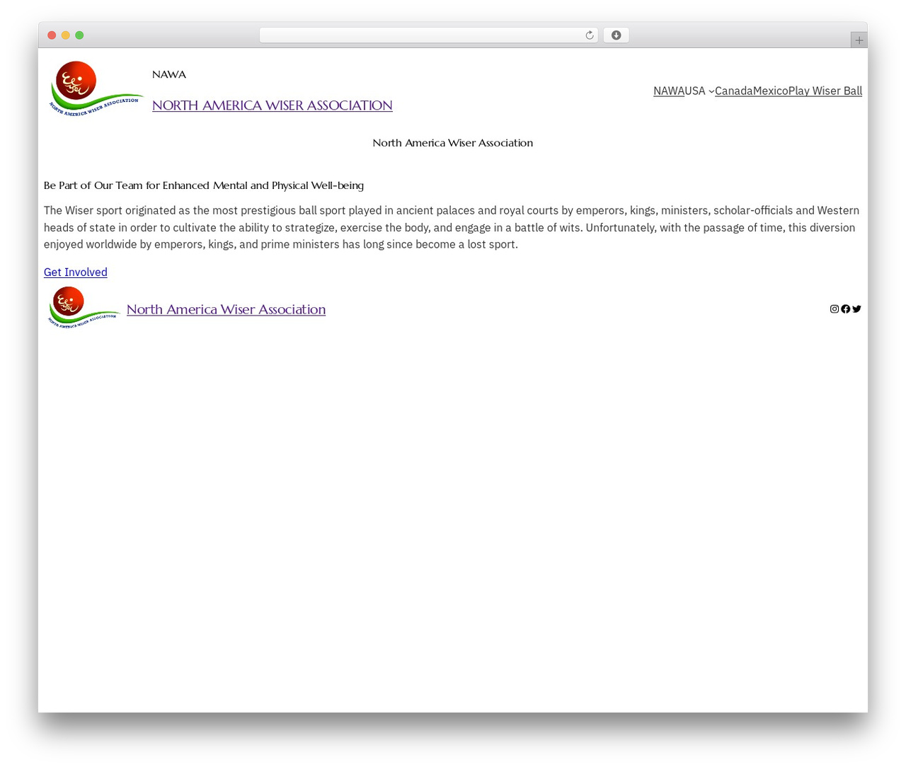 WordPress theme Extendable - nawiser.org