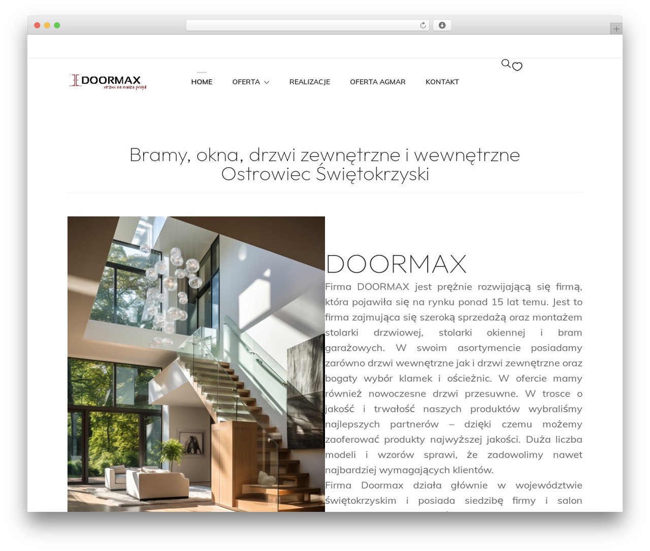 WordPress theme Mixtas - doormax.pl
