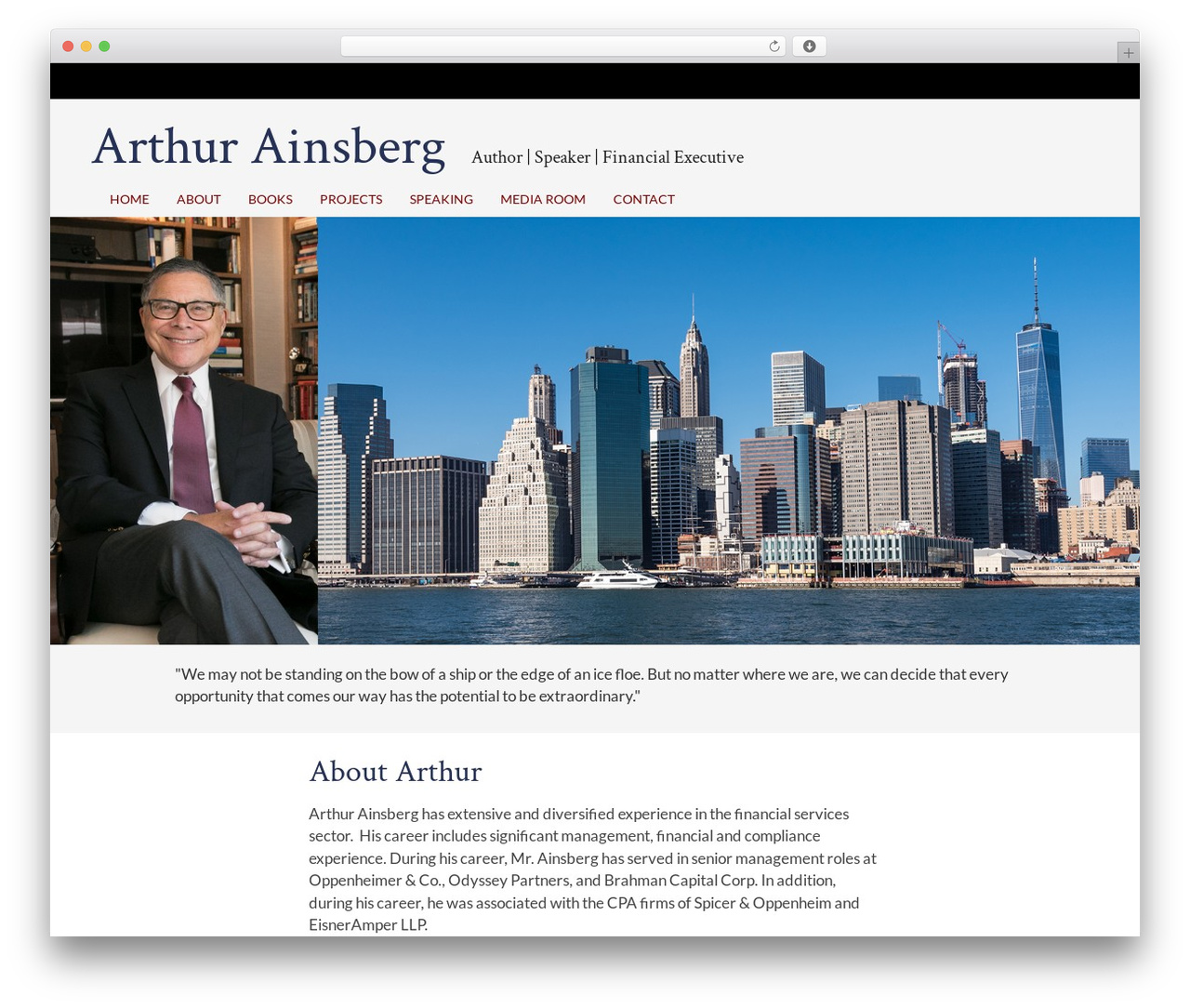 Beaver Builder Theme WordPress theme - arthurainsberg.com
