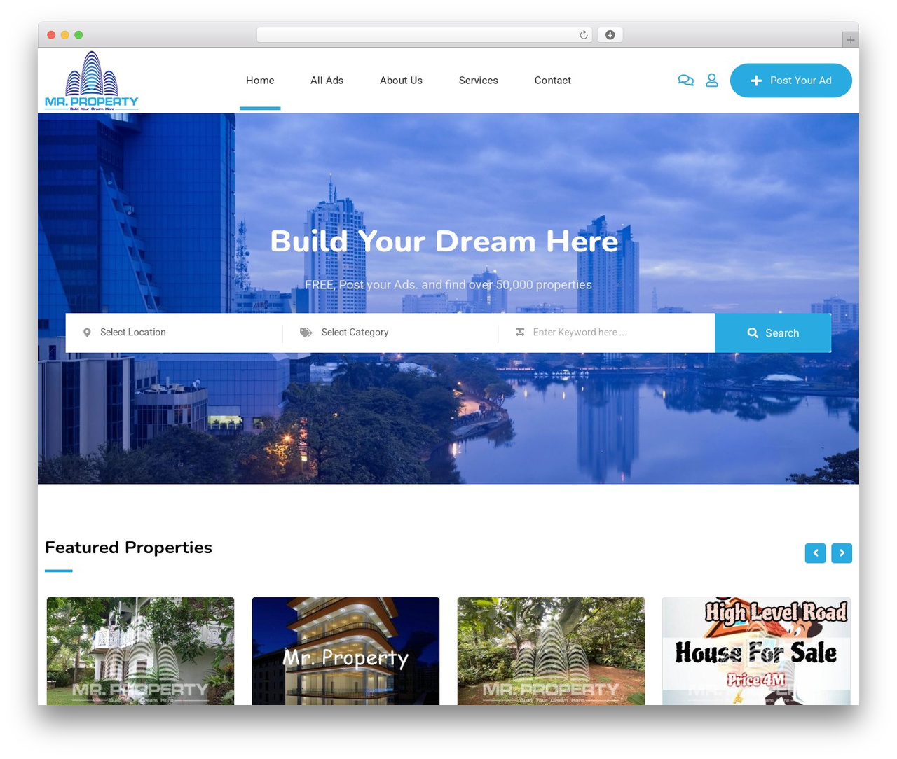 Classima WordPress theme - mrproperty.lk Classima WordPress theme - mrproperty.lk