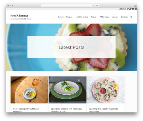 Genesis food WordPress theme - foodcharmer.com