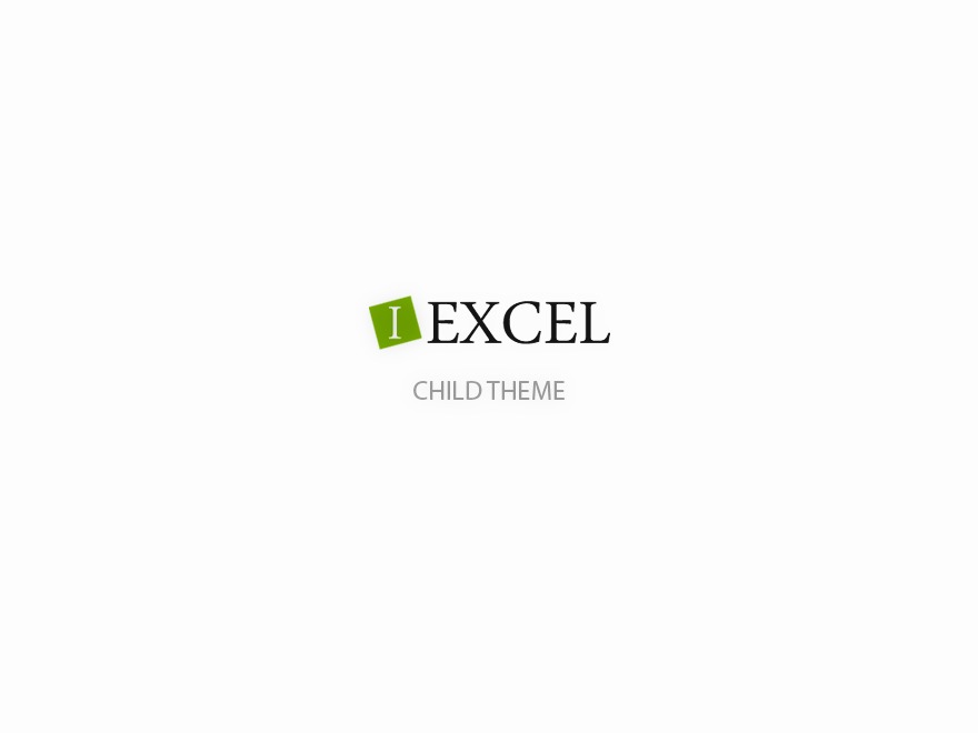 i-Excel Child WP template