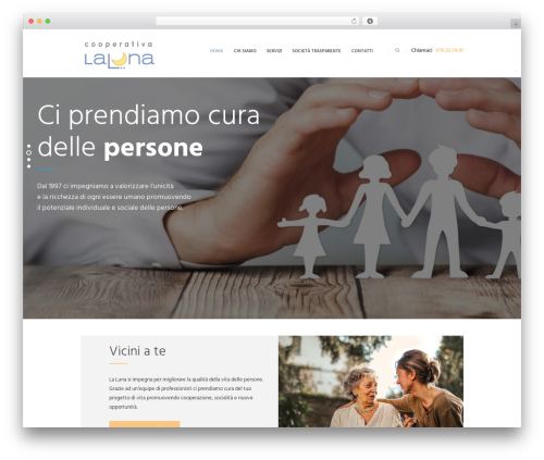 InsuRel WordPress theme - cooperativalaluna.it