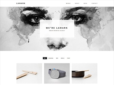 Lamark personal WordPress theme