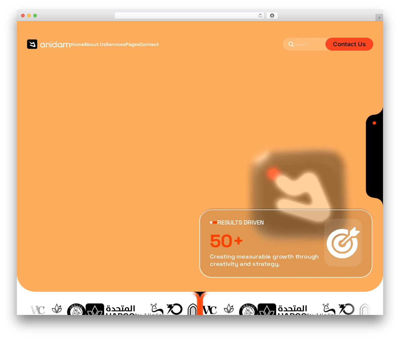 Nimo theme WordPress - anidam.com