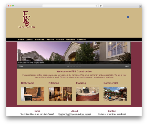 Theme WordPress SmallBiz Dynamic - ftservicesllc.com