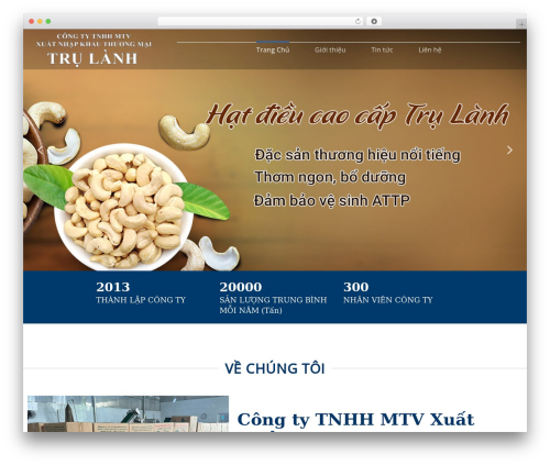 Theme WordPress BĐS - trulanh.com
