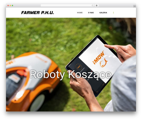 Theme WordPress GreenThumb - farmerserwis.pl