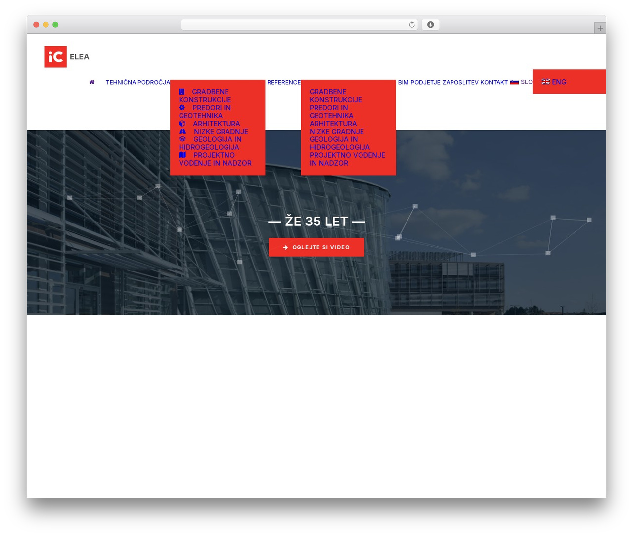 Uncode WordPress theme - elea.si