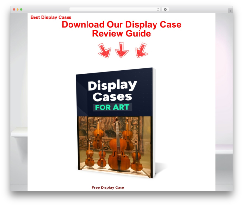 Slide voodoo WordPress plugin - displaycaseart.com