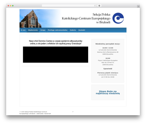 WP theme Responsive Pro - foyersekcjapolska.eu